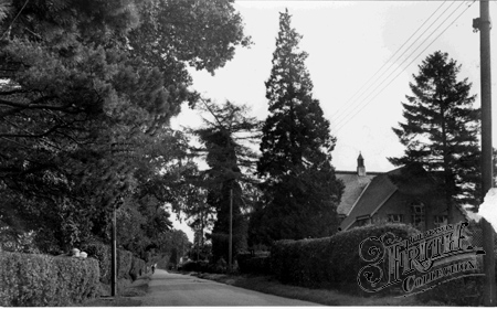 Crawley Down, Sandy Lane c1955.