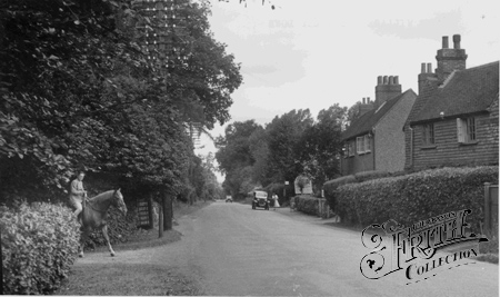 Crawley Down, the Village c1955.