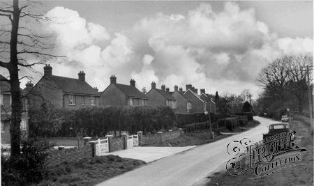 Crawley Down, Hophurst Road c1960.